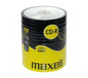 CD-R80 MAXELL, 700MB, 52x, 100 бр