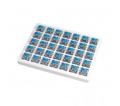 Суичове за механична клавиатура Keychron Blue, Switch Set 35 броя