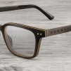 Компютърни очила GUNNAR Muir Ebony (wood), Amber