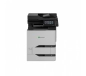 Color Laser Multifunctional Lexmark CX725dthe - 4in1; Duplex; A4; 1200 x 1200 dpi; 4800 CQ; 47 ppm; 2048 MB; HDD, RADF; capacity: 1200 sheets; USB 2.0; Gigabit Ethernet (10/100/1000); 7'' colour touch screen