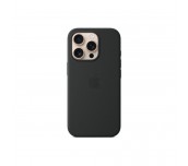 Apple iPhone 16 Pro Silicone Case with MagSafe - Black