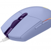 Геймърска мишка Logitech G102 LightSync, RGB, Оптична, Жична, USB, Лилав