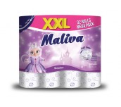 ХАРТИЯ ТОАЛЕТНА MALIVA ROMANCE 32БР 3ПЛ