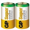 Алкална батерия GP SUPER LR20, 2 бр. в опаковка / shrink, 1.5V GP-BA-13A21-S2