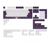 Капачки за механична клавиатура Dark Project - Sunrise PBT - ANSI & ISO