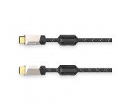 Кабел HAMA Premium, HDMI мъжко - HDMI мъжко, 1.5 м, Ферит, Позлатени конектори
