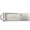USB ПАМЕТ SANDISK ULTRA DUAL DRIVE LUXE 64GB СИВ