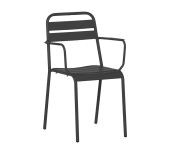 МЕТАЛЕН ГРАДИНСКИ СТОЛ ZAMFARA ЧЕРЕН