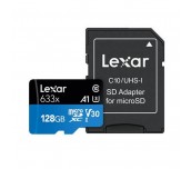 LEXAR micro SDHC 128GB Cl10 100/45MB/s A1,V30,U3