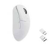 Геймърска Безжична мишка Keychron M2 Mini, Matte White