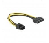 Кабел DeLock Power SATA 15 pin към 6 pin PCI Express, 20 cm