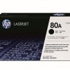 HP 80A Black LaserJet Toner Cartridge