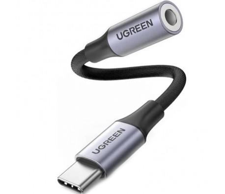 UGREEN AV161 КАБЕЛ АДАПТЕР USB-C/3.5мм АУДИО 10СМ.