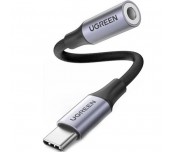UGREEN AV161 КАБЕЛ АДАПТЕР USB-C/3.5мм АУДИО 10СМ.