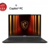 MSI Stealth A16 AI+ A3XWHG, NVIDIA GeForce RTX 5070 Ti 12GB GDDR7 992 AI TOPS, AMD Ryzen AI 9 HX 370 (12C, 24T, Up to 5.1 GHz 24MB L3), 16