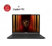 MSI Stealth A16 AI+ A3XWHG, NVIDIA GeForce RTX 5070 Ti 12GB GDDR7 992 AI TOPS, AMD Ryzen AI 9 HX 370 (12C, 24T, Up to 5.1 GHz 24MB L3), 16