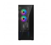 Кутия за компютър Arctic Xtender VG Mirror - Black Mid-Tower