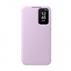 Samsung A35 Smart View Wallet Case Lavender