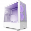 Кутия NZXT H5 Flow RGB Matte White, Mid-Tower