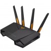 Asus Gaming Wireless Router,TUF Gaming AX3000 V2, AX3000, Dual-Band, Quad-Core 1.7GHz CPU, 256MB/512MB Flash/RAM, 2.5G port, AiProtection Pro, Adaptive QoS, VPN Fusion, IPTV, OFDMA, Beamforming, Link 