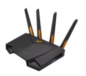 Asus Gaming Wireless Router,TUF Gaming AX3000 V2, AX3000, Dual-Band, Quad-Core 1.7GHz CPU, 256MB/512MB Flash/RAM, 2.5G port, AiProtection Pro, Adaptive QoS, VPN Fusion, IPTV, OFDMA, Beamforming, Link 