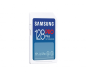 Карта памет Samsung PRO Plus, SD Card, 128GB, Бяла
