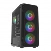 Fury PC Case Shobo SH4F RGB Midi Tower, Window, Black