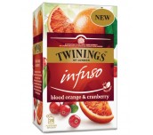 ЧАЙ TWININGS ЧЕРВЕН ПОРТОКАЛ И БОРОВИНКА