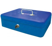 КУТИЯ ЗА БАНКНОТИ И МОНЕТИ CASH BOX СИН 25X19X9 CASH BOX25