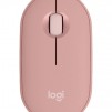 Logitech Pebble Mouse 2 M350s - TONAL ROSE - BT - N/A - EMEA-808 - DONGLELESS