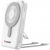 Verbatim Power Bank Magnetic Wireless 10.000 mAh C+C Display Silver