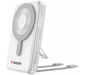 Verbatim Power Bank Magnetic Wireless 10.000 mAh C+C Display Silver