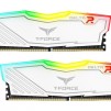 Памет Team Group T-Force Delta RGB White DDR4 16GB (2x8GB) 3200MHz 1.35V