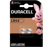 Батерия алкална DURACELL LR1130 LR54 AG10, 2pk блистер 1.5V