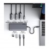 МУЛТИФУНКЦИОНАЛЕН АДАПТЕР UGREEN CM639 8in1 HDMI/DP/100WPD