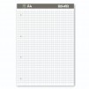 БЛОКНОТ BLACK&WHITE БЯЛ КАРЕ А4 50Л
