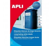 ЕТИКЕТИ ПОЛИЕСТЕРНИ APLI 99.1/38.1 БЯЛ