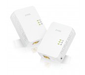 ZyXEL PLA5405v2 EU Twin Pack, 1300 Mbps MIMO Powerline Gigabit Ethernet Adapter