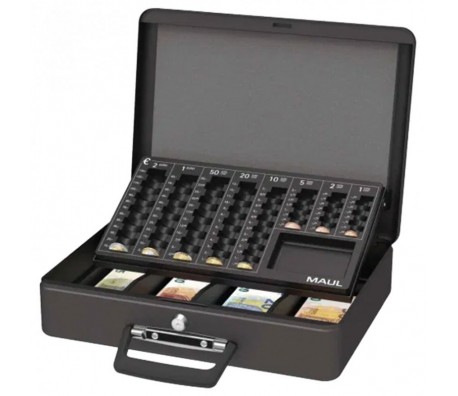 КУТИЯ-СЕЙФ С ЕВРОМОНЕТНИК 370/290/120 ЧЕРЕН