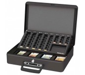 КУТИЯ-СЕЙФ С ЕВРОМОНЕТНИК 370/290/120 ЧЕРЕН