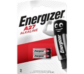 Алкална батерия ENERGIZER 12 V 2 бр. в опаковка за аларми А27 LR27 /цена за 2 батерии/