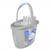 КОФА ОВАЛ С ЦЕДКА YORK BACTERIA STOP BLUE-GRAY 12Л 