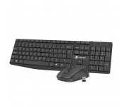 К-КТ КЛАВИАТУРА И МИШКА БЕЗЖИЧНИ NATEC SET ЧЕРЕН