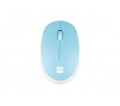 Natec Mouse Harrier 2, 1600 DPI Bluetooth 5.1 White-Blue