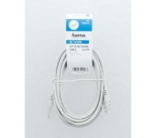 Мрежов кабел HAMA, CAT 5e, UTP, RJ-45 - RJ-45, 3 m, Сив, булк опаковка