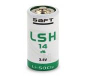 Литиево тионил батерия 3,6V 5.8Ah  C, R14, LSH14, LS26500  STD /с пъпка/ SAFT