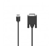 HAMA Кабел DisplayPort мъжко - DVI мъжко, Ultra-HD 4K, 1.50 m, Черен