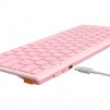 Безжична клавиатура A4TECH FBX51C FSTyler, розово