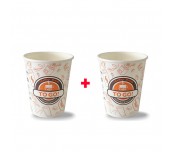 1+1 КАРТОНЕНА ЧАША MIRADA EXTRA STRONG 200 МЛ 50 БРОЯ