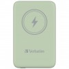 Verbatim MCP-10GN Power Pack 10000 mAh with UBS-C® PD 20W / Magnetic Wireless Charging 15W Green